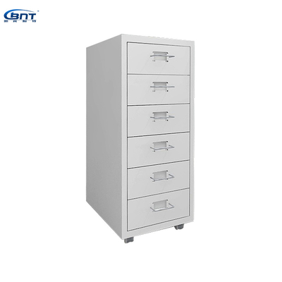 Steel Vertical File Cabinet 6 Drawer Steel Document Storage Under The Desk