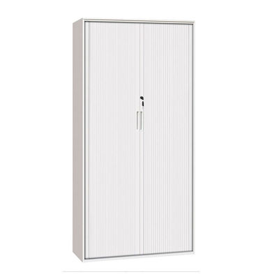 School Supermarket Light Grey Two Shelves Stainless Steel Cabinets