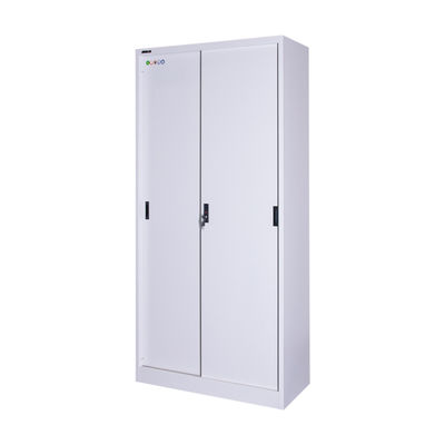 Knock Down Metal Vertical 2 Door Steel Lockers Clothes Storage
