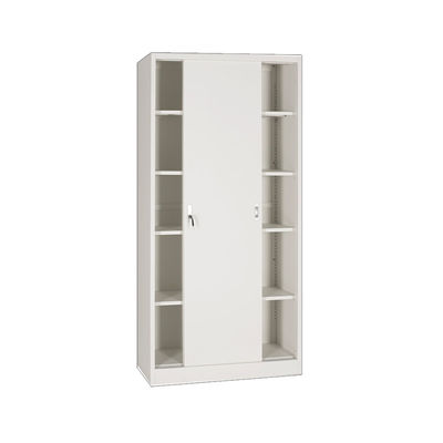Knock Down Metal Vertical 2 Door Steel Lockers Clothes Storage