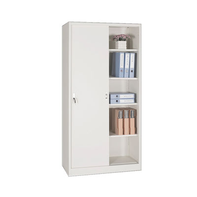 Knock Down Metal Vertical 2 Door Steel Lockers Clothes Storage