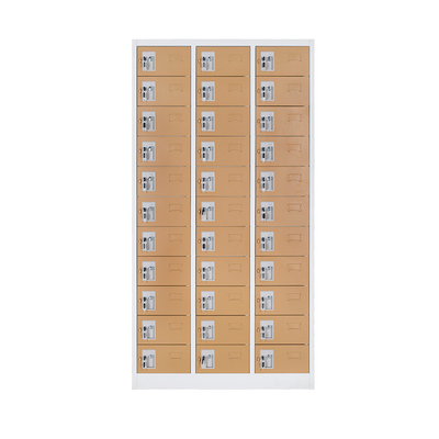 Steel Furniture Office Vertical 33 Doors Metal Lockers Fireproof Storage Lockers