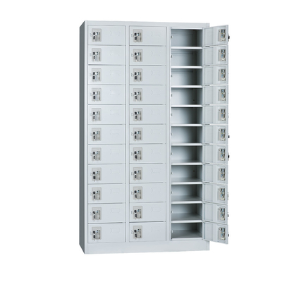 Steel Furniture Office Vertical 33 Doors Metal Lockers Fireproof Storage Lockers