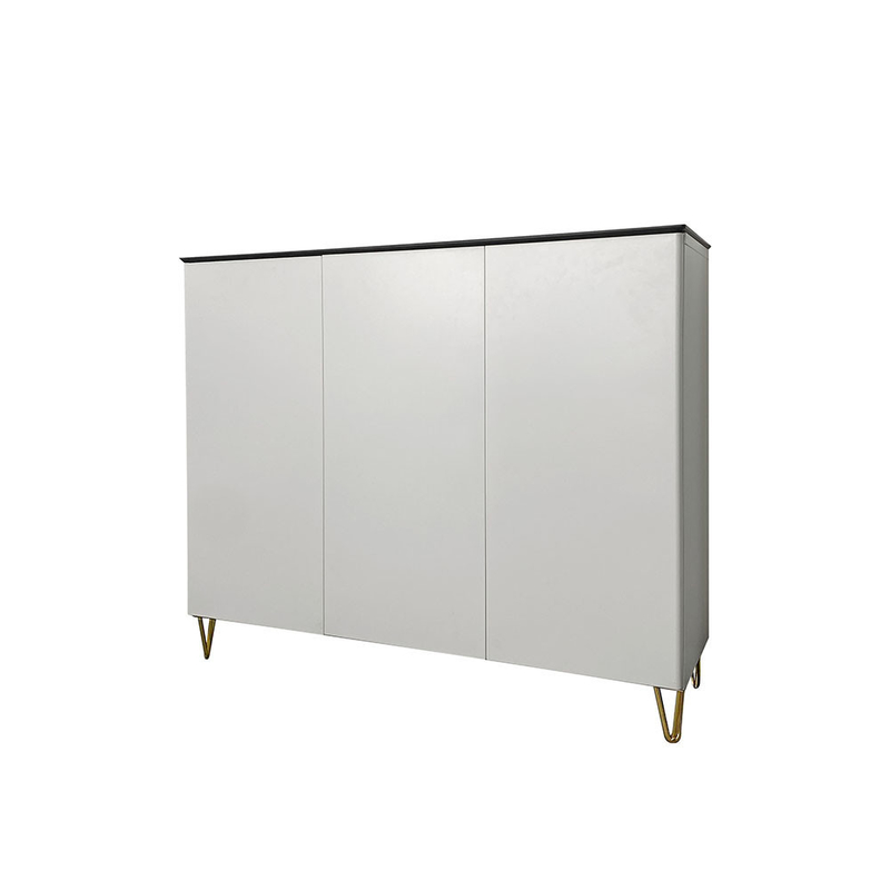 KD Structure Steel Shoes Rack Electrostatic Powder Coating